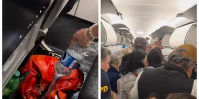Рюкзак пасажира спалахнув у літаку: що стало причиною пожежі (відео)