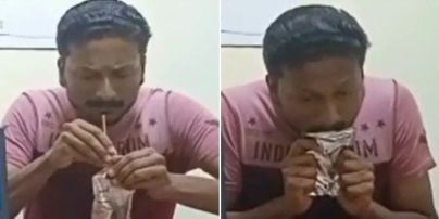 Індієць із блискавичною швидкістю випив сік та встановив новий рекорд: за скільки він впорався (відео)