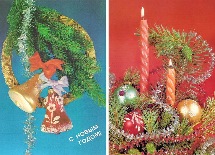 Новорічні листівки, які викличуть гострий напад ностальгії(фото)