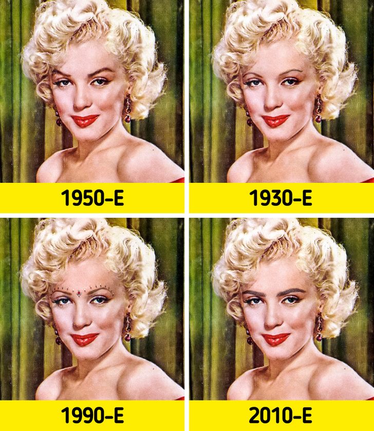 Ми вирішили простежити, як змінювалася мода на брови за останні 100 років