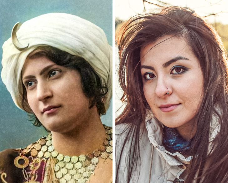 Фотоколажи, які без слів показують, як змінилися жінки з різних країн за останні 100 років