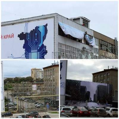 К приезду Путина в Перми оперативно «построили» новую улицу