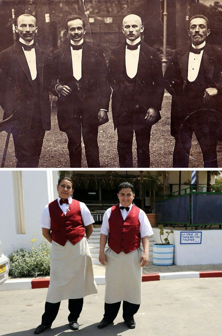 Фото, що наочно демонструють, як змінилися представники різних професій за останні 100 років