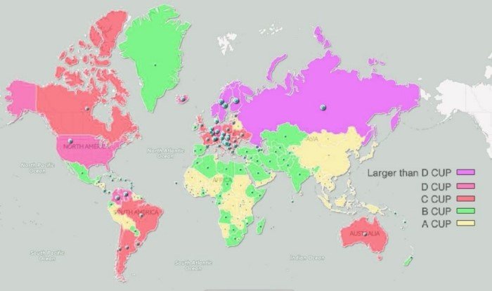 17 удивительных географических карт