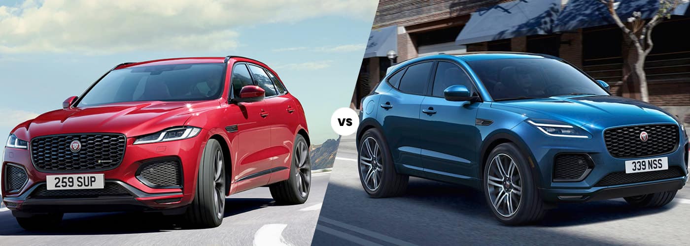 Jaguar F-PACE vs. E-PACE | SUV Differences | 2019-2023 Models