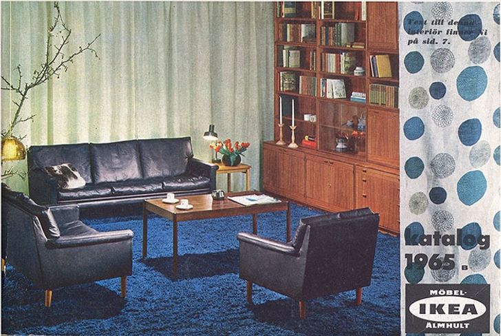 Ці обкладинки каталогів IKEA демонструють, як мода змінювалася на інтер\