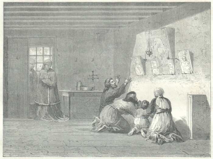 Зарисовки иностранцев, побывавших в России в середине XIX века