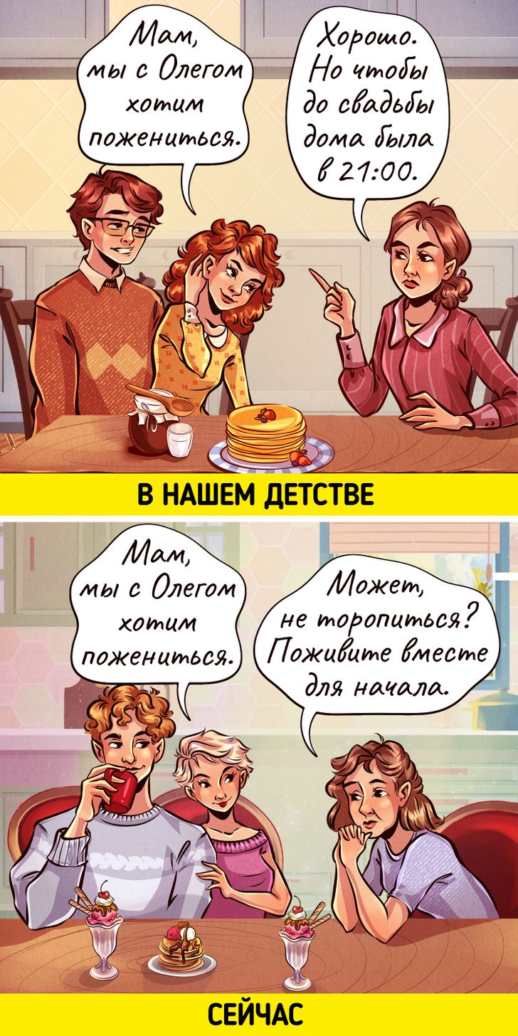 Докази того, що виховання дітей років 50 тому і зараз – це небо та земля