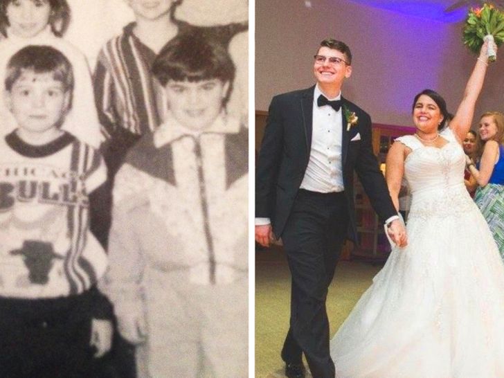 Щасливі пари поділилися фотографіями на початку стосунків і через роки