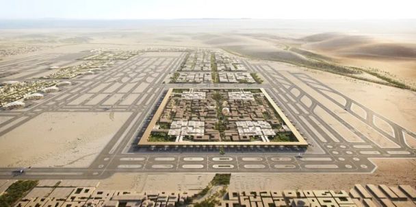 Проєкт найбільшого аеропорту в Саудівській Аравії / Фото: Foster and Partners / © 