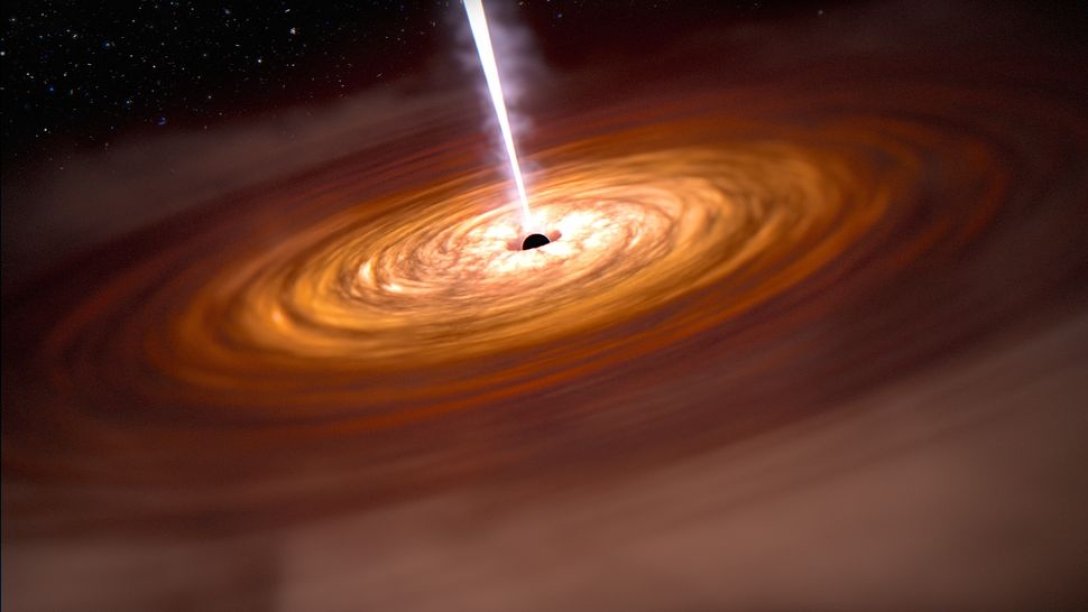 чорна діра квазар