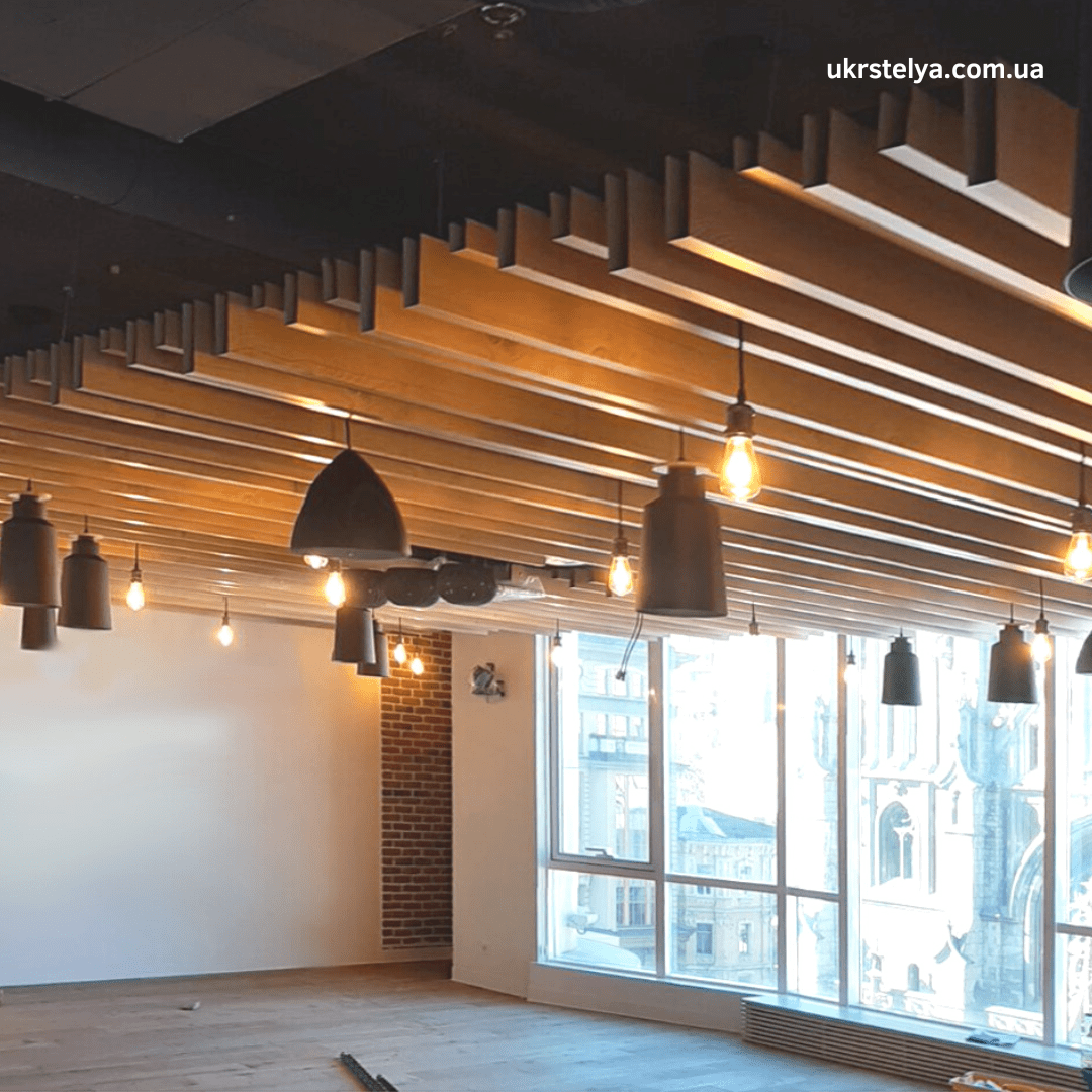 Металеві підвісні стелі від компанії Укрстеля: Сучасне рішення для дизайнерського Інтер'єру