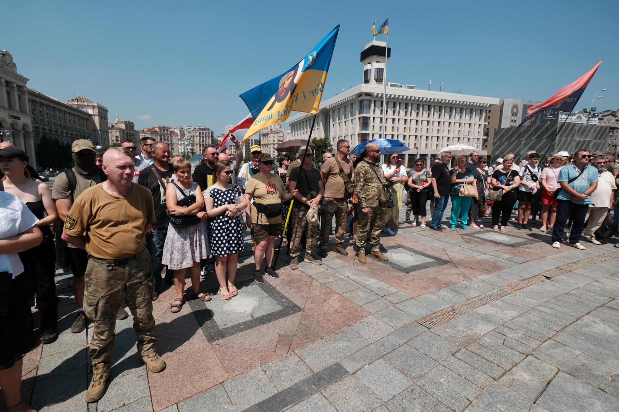 У Києві прощаються із командиром батальйону ОУН Миколою &quot;Буревієм&quot; Коханівським (фото)