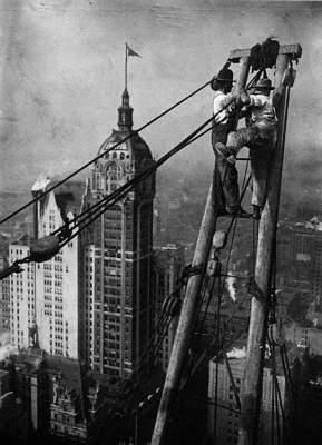 Головокружительные снимки со строительства небоскребов Нью-Йорка. Фото