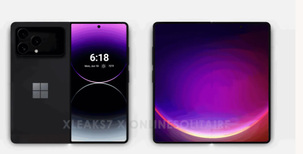 З’явились фото скасованого гнучкого смартфона Microsoft