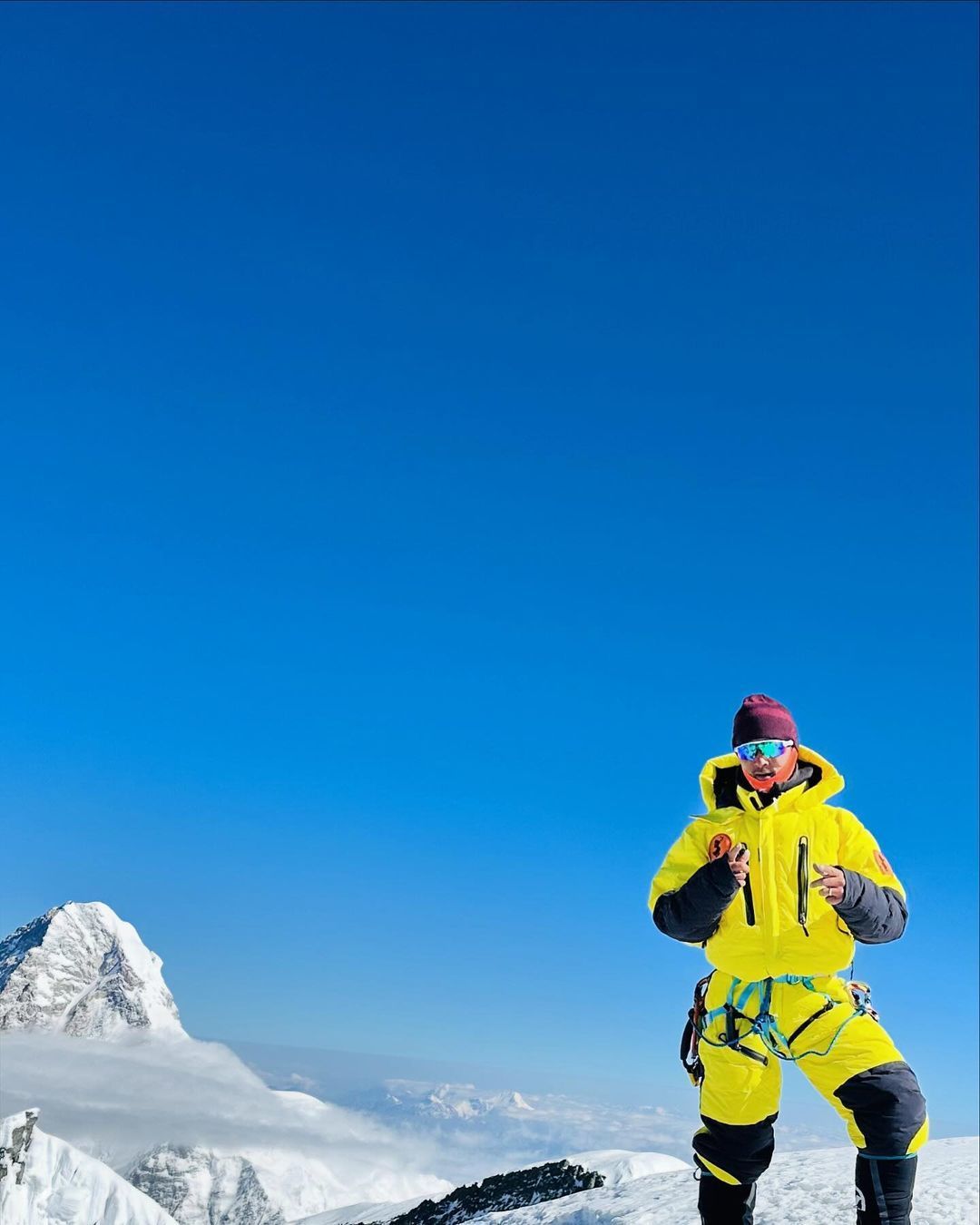 Тензі Шерпа на горі К2 / Фото: instagram.com/mt.sherpa / © 