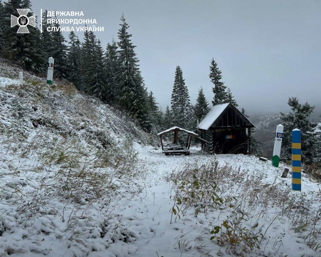 У кількох областях України випав сніг (Фото)