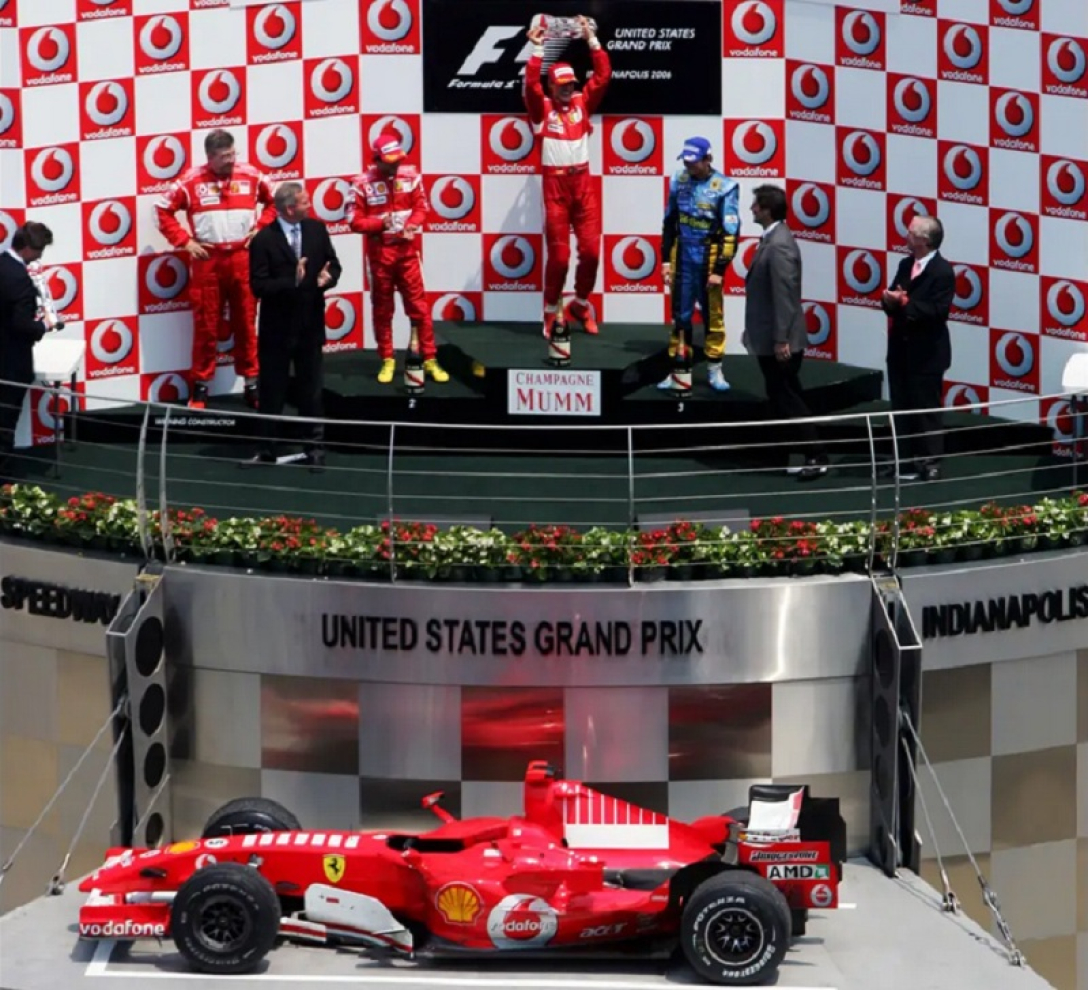 Ferrari 248 F1, болід Ferrari, Міхаель Шумахер, болід Формули-1