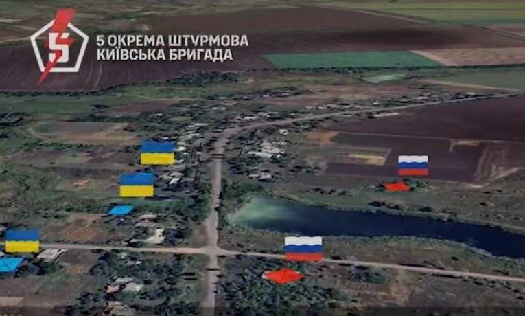 Оператори дронів 5-ї ОШБр відбивають штурм окупантів поблизу села Красний Яр на Донеччині