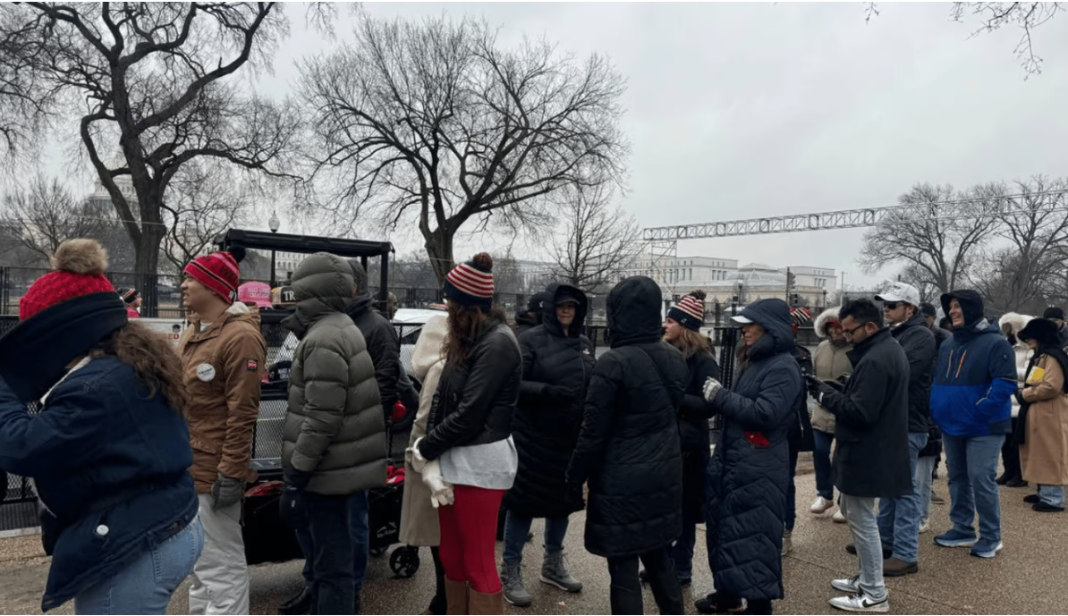 У Вашингтоні розпочалось переможне ралі Трампа — фото з місця