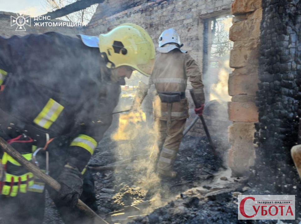 У селі Заможне Житомирської області сталася смертельна пожежа в приватному будинку