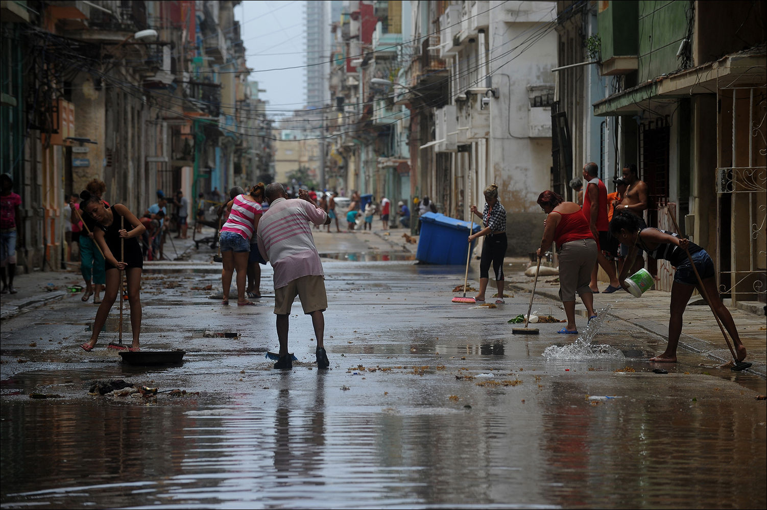 Гавана после урагана Ирма