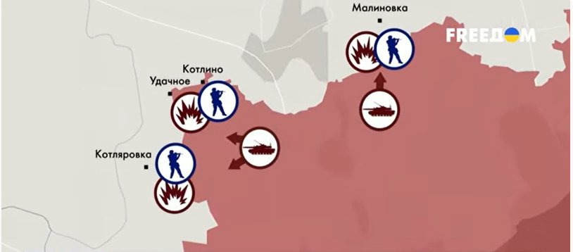 Сили оборони України продовжують утримувати позиції на Курському напрямку — карта війни за 28 квітня 