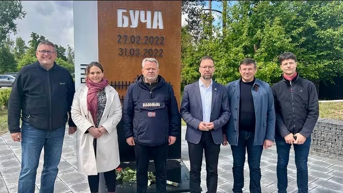 Делегація чиновників з німецького міста Єна відвідала Київ, Бровари і Бучу