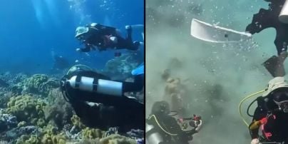 Дайвери шокували, що відбувається під водою під час сильного землетрусу – відео