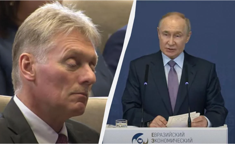 Пєсков заснув під час виступу Путіна у Мінську (відео)