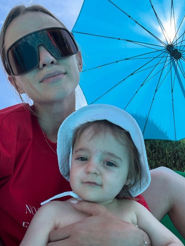 Юлія Бакуменко з сином / © instagram.com/yuliabakumenko