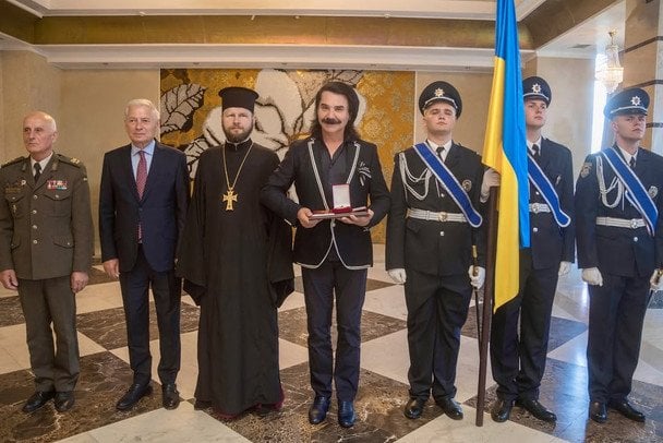 Павло Зібров отримав орден Івана Мазепи / © instagram.com/pavlo_zibrov