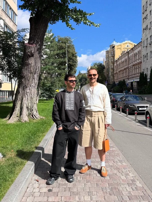 Володимир Завадюк із бойфрендом / © instagram.com/zavaduk