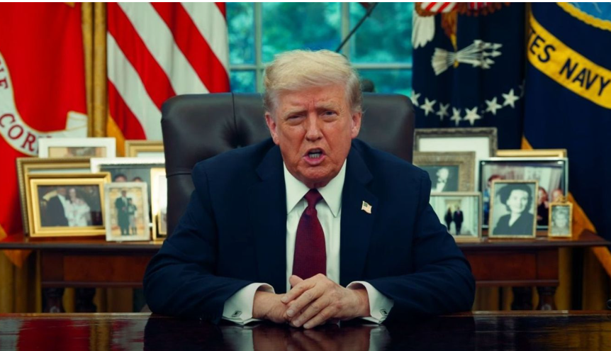 Дональд Трамп про вбивство Кірка: «Це темний момент для Америки» (ВІДЕО)