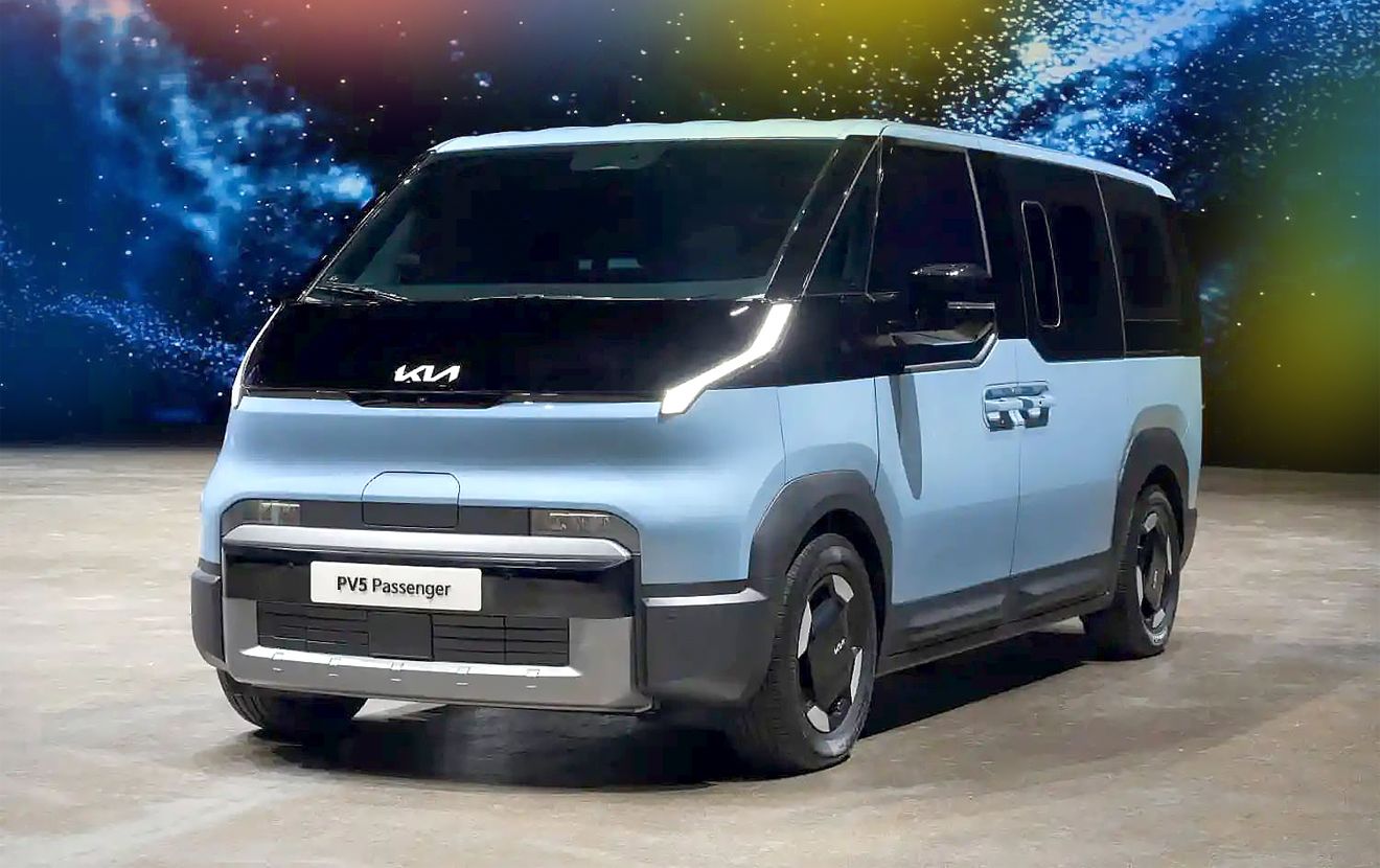 Kia випустила електричний мінівен PV5 для таксі: скільки коштує