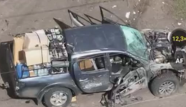 Авто з воєнкоркою "5 каналу" підірвалося на російській міні поблизу Покровська