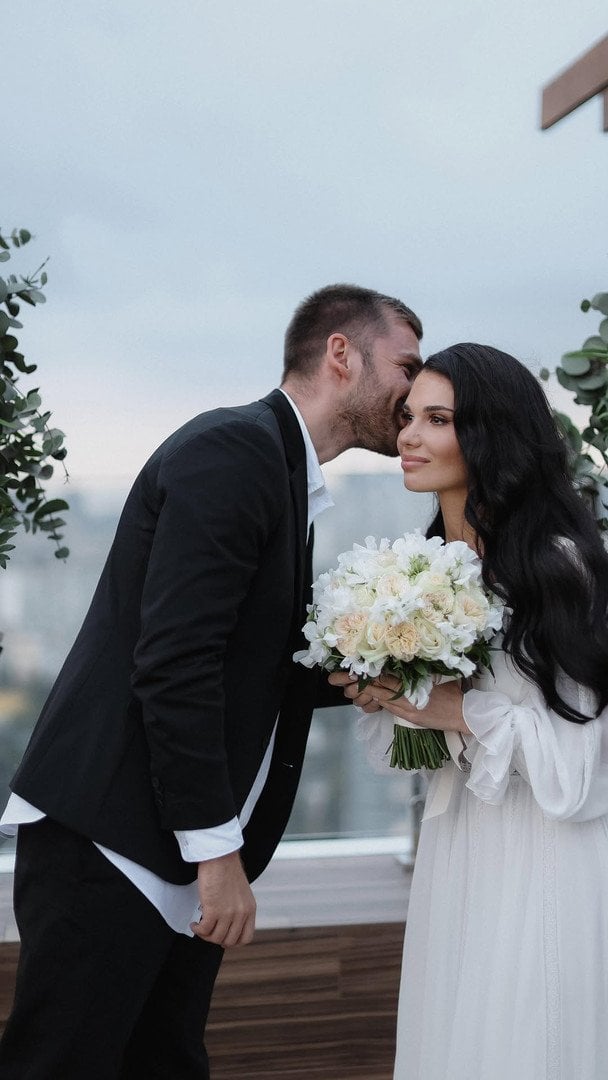 Андрій Рибак з дружиною / © instagram.com/rybak_sydney