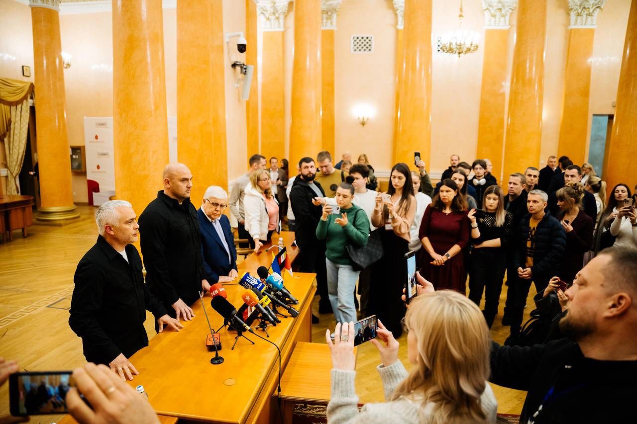В Одесі офіційно представили начальника новоствореної міської військової адміністрації — Сергія Лисака