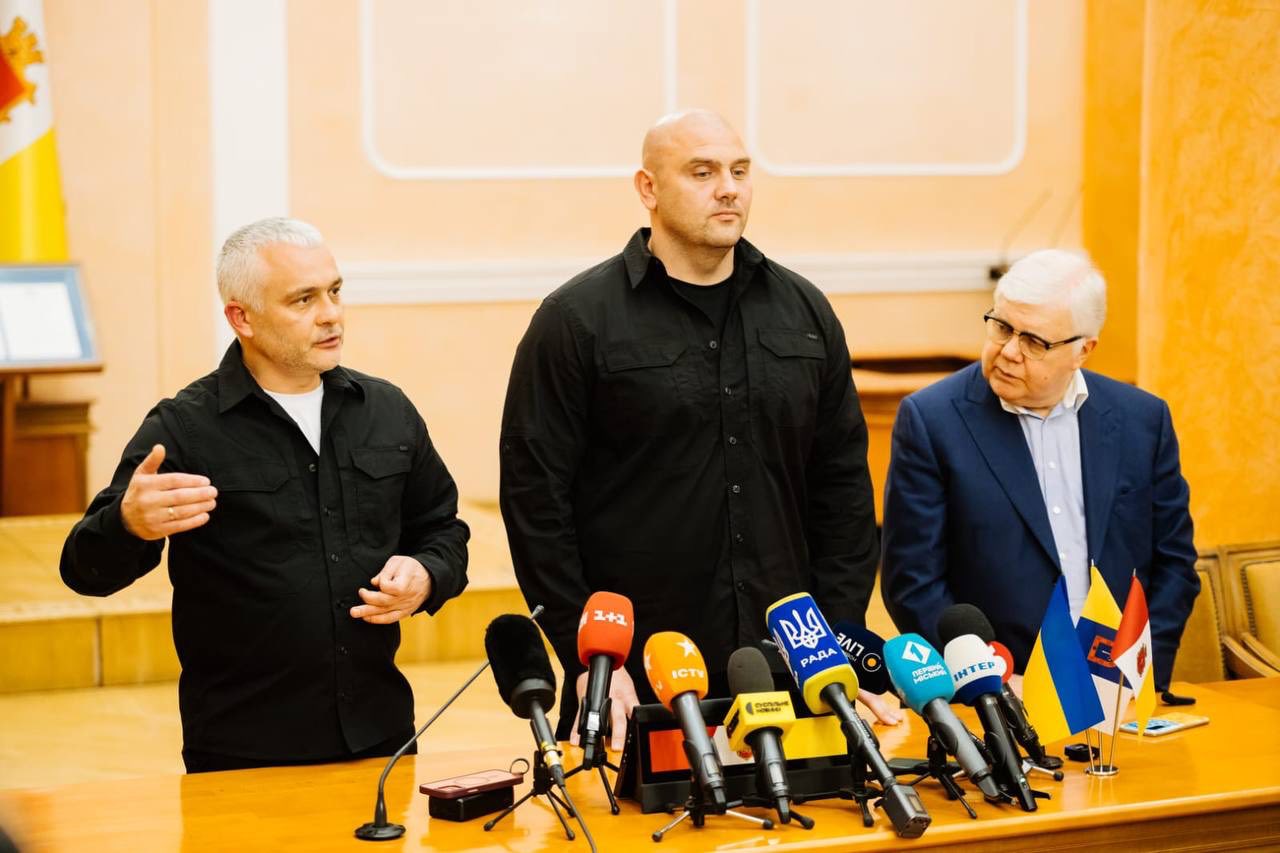 В Одесі офіційно представили начальника новоствореної міської військової адміністрації — Сергія Лисака