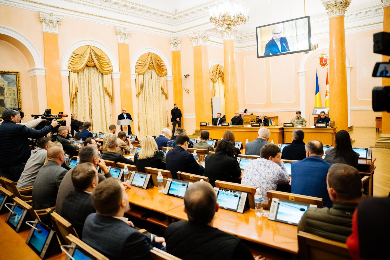 В Одесі офіційно представили начальника новоствореної міської військової адміністрації — Сергія Лисака