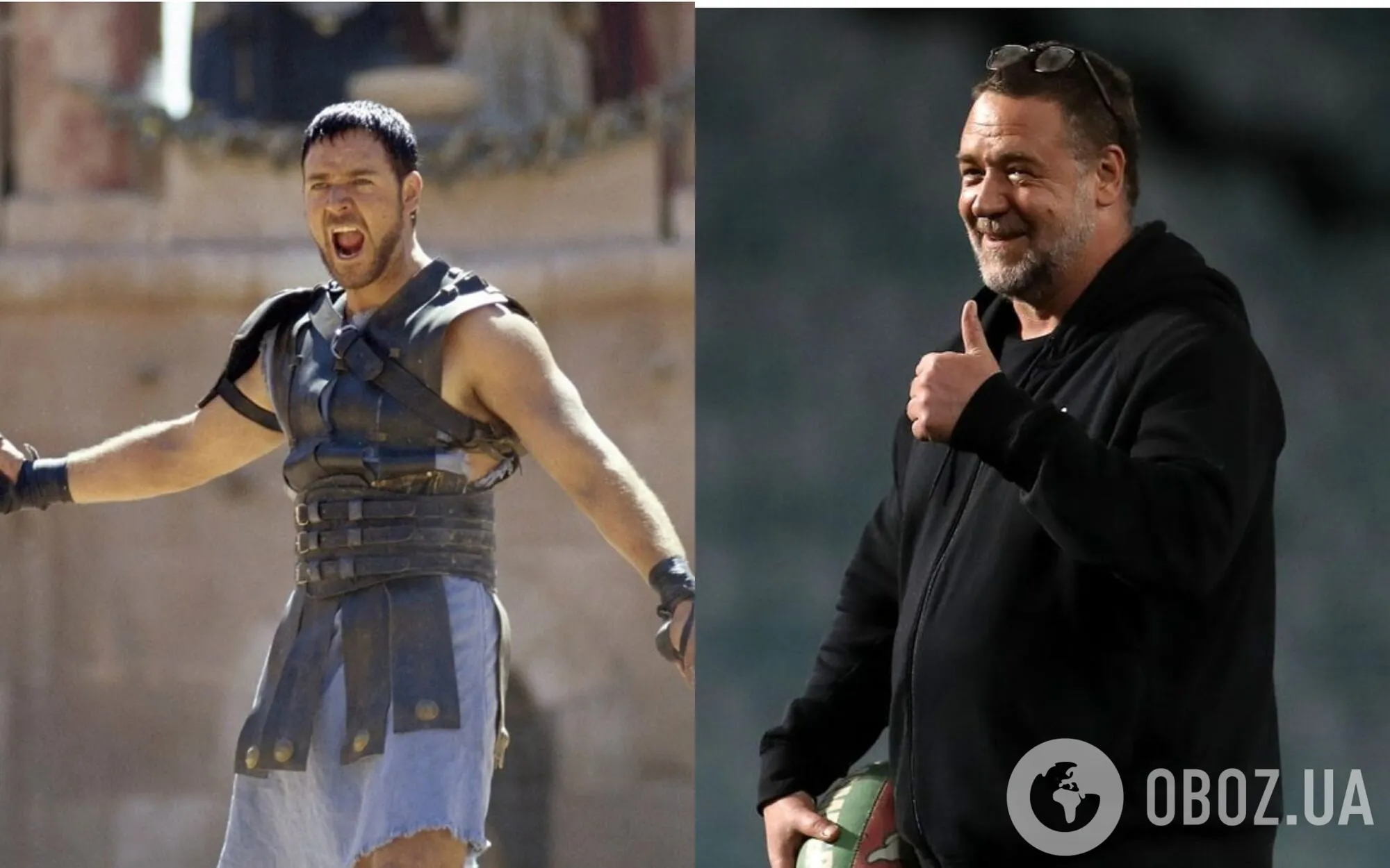 Відмовився від одного продукту і скинув 23 кг: Рассел Кроу, який погладшав до невпізнання, вразив схудненням на 23 кг у 61 рік