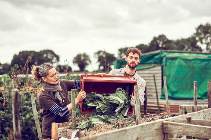 Те, що настала зима, не означає, що ви повинні припинити компостування. (Mike Harrington/Getty Images)
