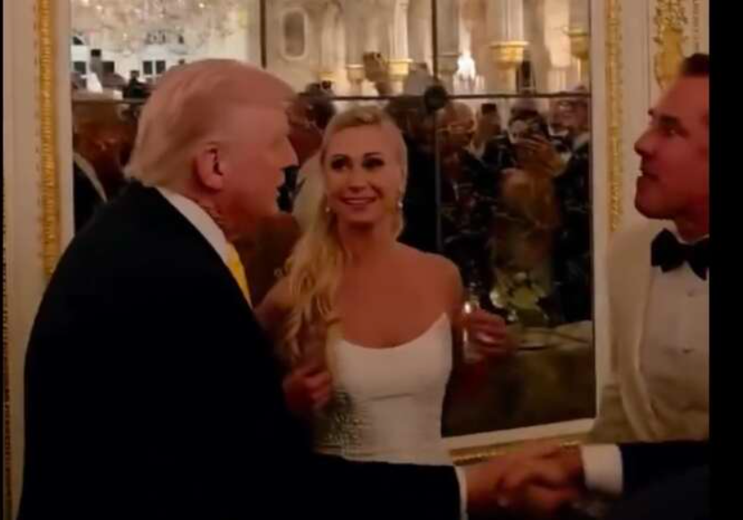 Неочікувана поява Трампа на приватному весіллі