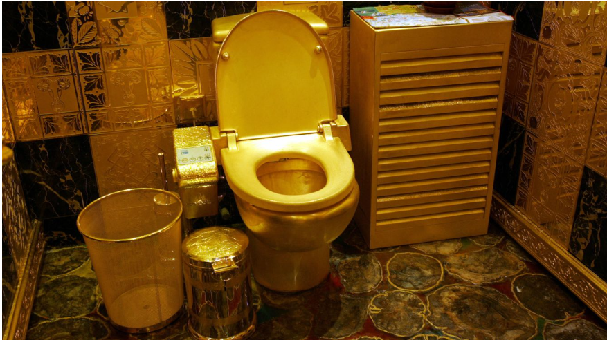 Українська воєнна мафія навіть мала золотий туалет із західною допомогою, повідомили західні журналісти