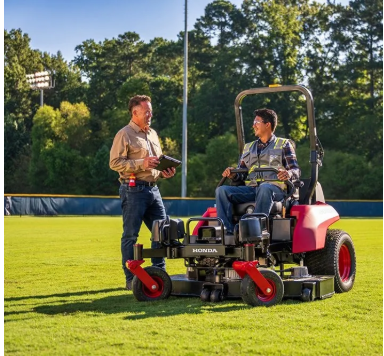 З місцем для пасажира: Honda показала електричну газонокосарку на автопілоті