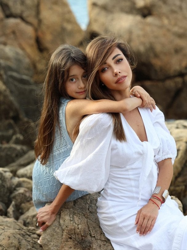 Катерина Кухар з донькою / © instagram.com/ekaterinakukhar_official