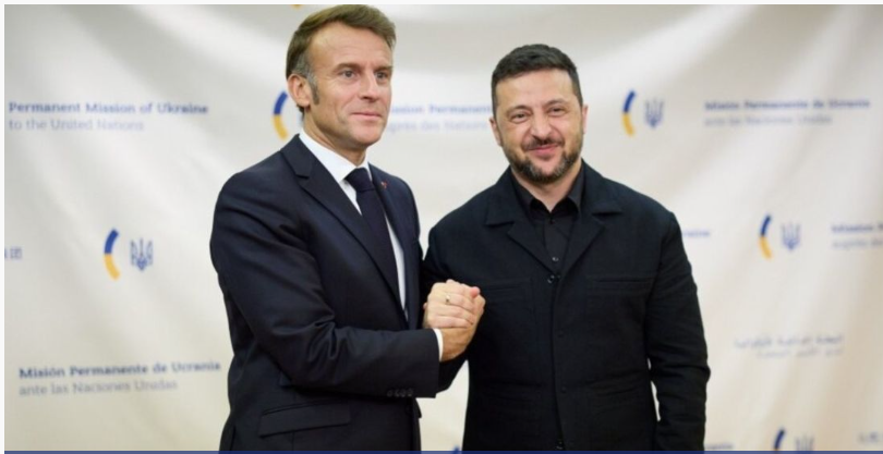 Зеленський зустрінеться з Макроном у Парижі — подробиці
