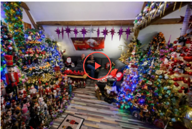 У Німеччині родина встановила 621 різдвяну ялинку в будинку і побила рекорд