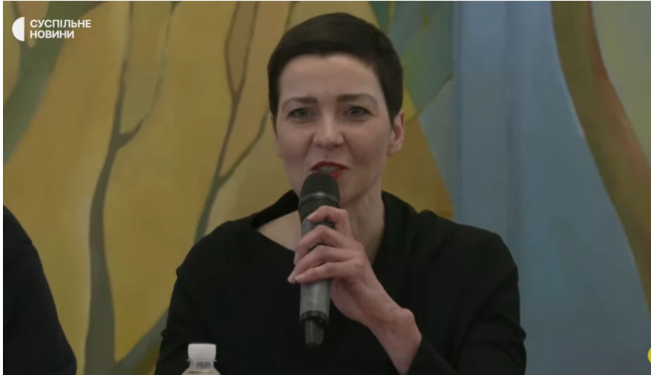 Марія Колесникова висловила співчуття втратам України та Росії у війні