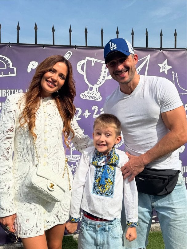 Андрій Федінчик та&nbsp;Наталка Денисенко з&nbsp;сином / &copy; instagram.com/natalka_denisenko